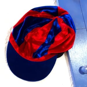Adorable Hat Red Blue Character cap FUN
